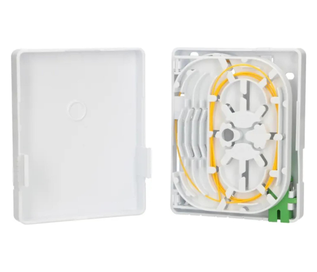 ExtraLink Olivia Puszka światłowodowa 2 spawy pigtail adapter SC/APC - 1543992 - zdjęcie 2